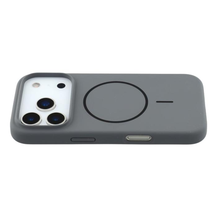 X-Level - X-LEVEL Mobilskal till iPhone 17 Pro MagSafe Flytande Silikon Svart