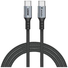 Verbatim - Verbatim USB-C till USB-C 100W Kabel 1.2m Sync & Charge 31846 - Svart