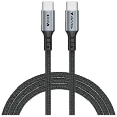 Verbatim - Verbatim USB-C till USB-C 100W Kabel 1.2m Sync & Charge 31846 - Svart