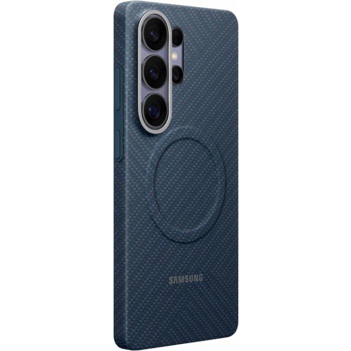 Samsung - Samsung Mobilskal För Galaxy S26 Ultra MagSafe Carbon Magnet - Blå