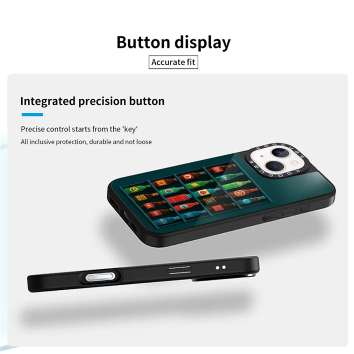 A-One Brand - iPhone 15 Mobilskal MagSafe Aluminium Silikon