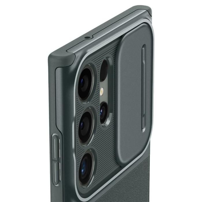Spigen - Spigen Galaxy S23 Ultra Mobiskal Optik Armor - Grön