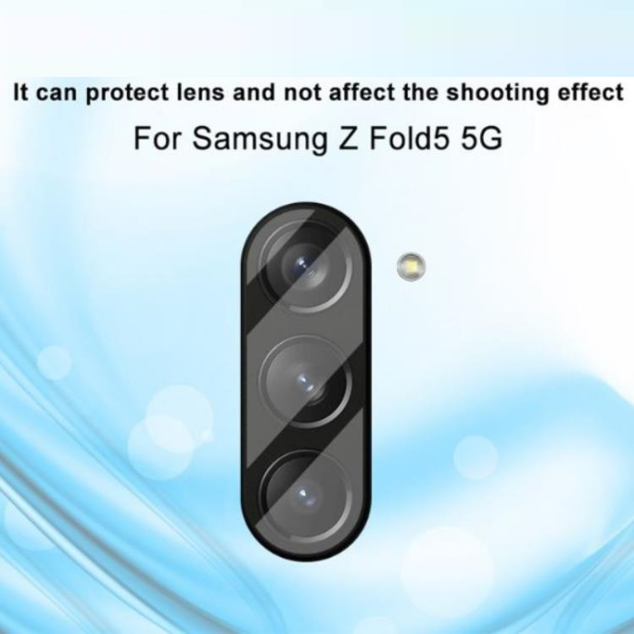 OEM - [2-PACK] Galaxy Z Flold 5 Kameralinsskydd i Härdat glas - Clear
