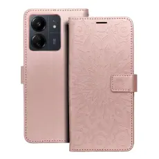 OEM - Xiaomi Redmi 13C/Poco C65 Pl&aring;nboksfodral Mezzo - Rose Guld