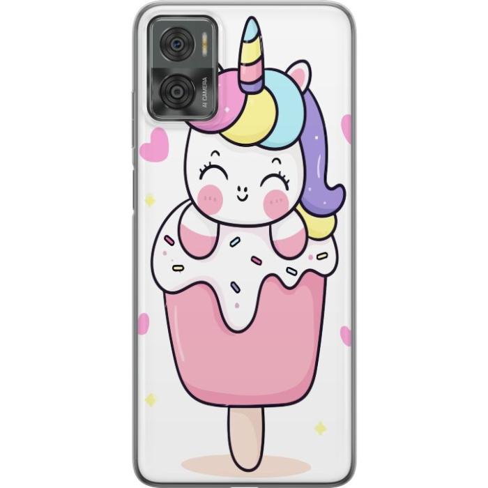 iSecrets - Mobilskal till Motorola Moto E22i med Glad enhörning