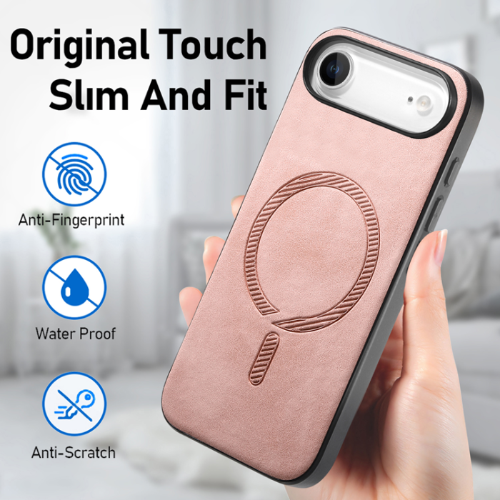A-One Brand - iPhone Air Mobilskal MagSafe Skin-touch - Rosa