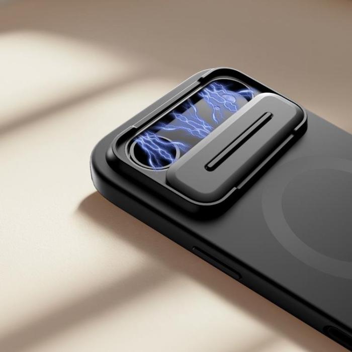 Tech-Protect - Tech-Protect iPhone Air Mobilskal Magsafe Kevlar Aura - Svart
