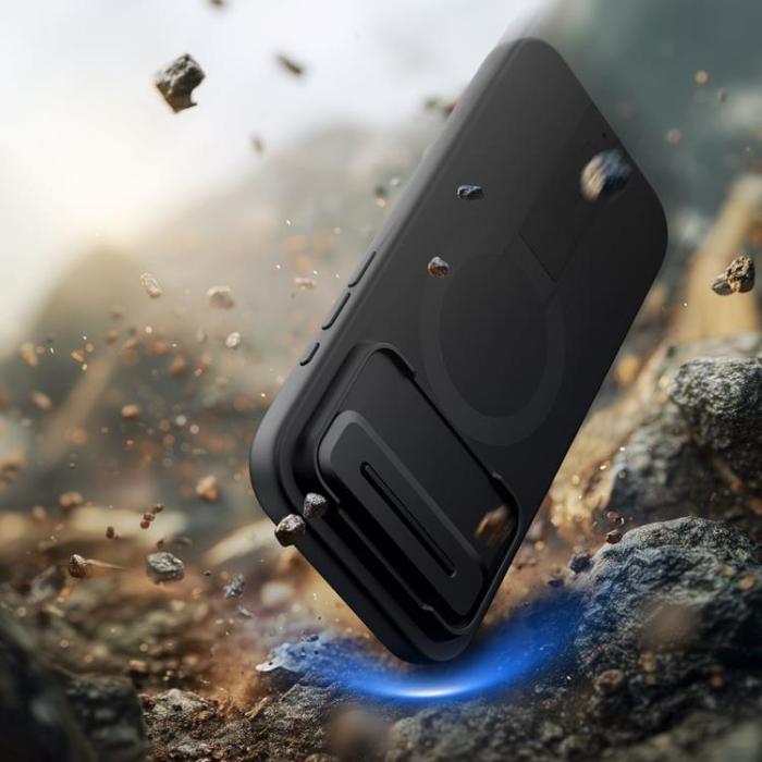 Tech-Protect - Tech-Protect iPhone Air Mobilskal Magsafe Kevlar Aura - Svart
