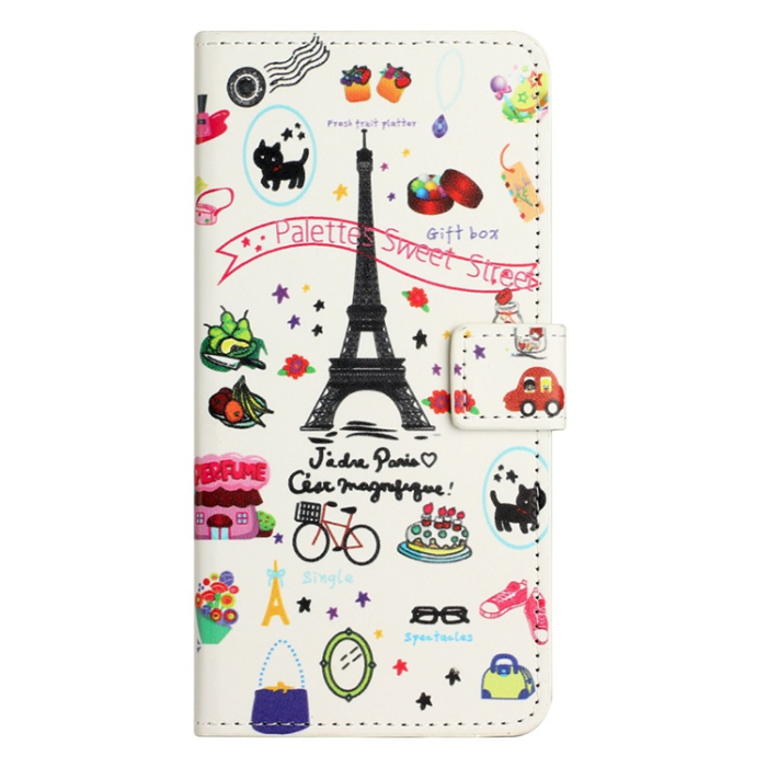 A-One Brand - iPhone Air Plånboksfodral Pattern Print - Eiffeltornet