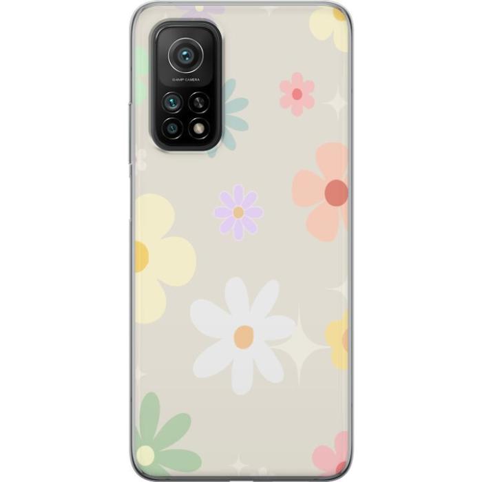 iSecrets - Mobilskal till Xiaomi Mi 10T 5G med fejdande blommor