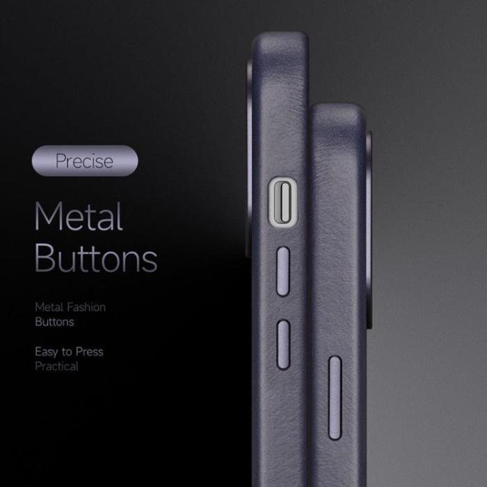 Boom of Sweden - BOOM iPhone 14 Plus Skal Magsafe Äkta Läder - Svart