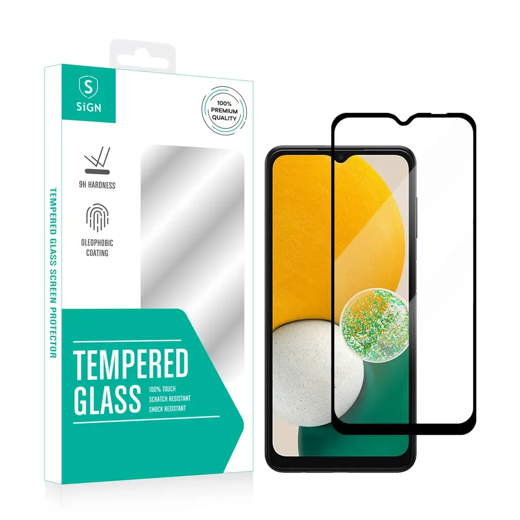 SiGN Galaxy A14 5G/4G Härdat Glas Skärmskydd 2.5D | 5468 | AlltMobil