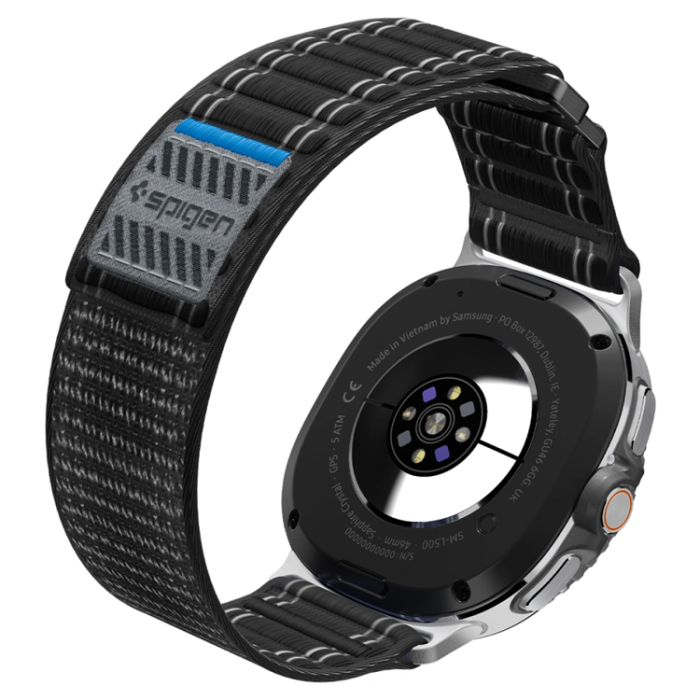 Spigen - Spigen Galaxy Watch 8/8 Classic (40/44/46mm) Armband WBF1 - Svart