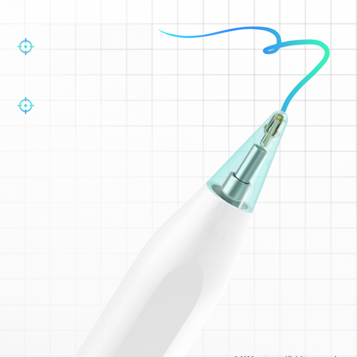 Metapen - Metapen Stylus Pencil För iPad A8 - Vit
