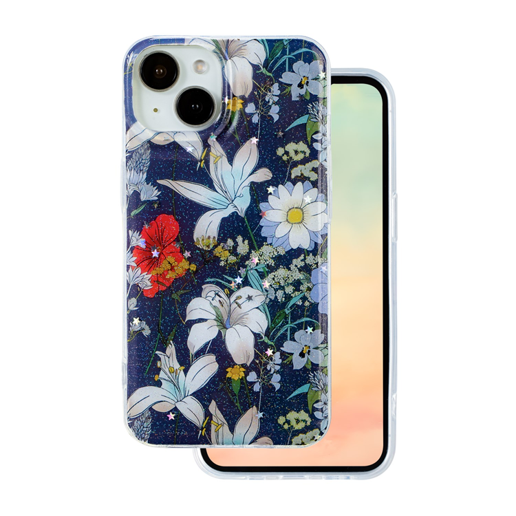 iPhone 11 Mobilskal Glow Glam (Blå) | 2353 | AlltMobil