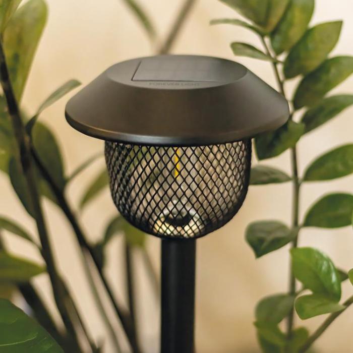Forever Light - Forever Light SUNARI Solar Lampa LED Steel Post FLS-30