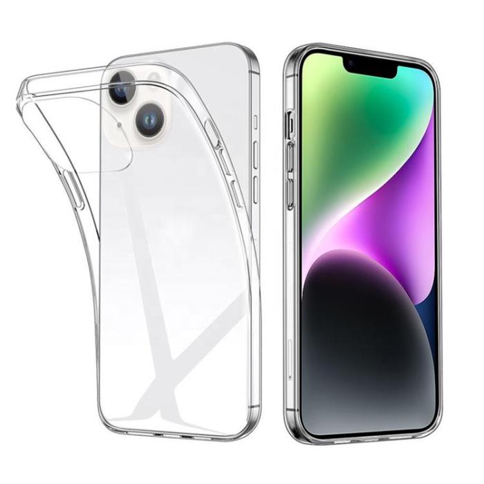 A-One Brand - iPhone 14 Plus Skal Ultra Slim 0.5mm TPU - Transparent