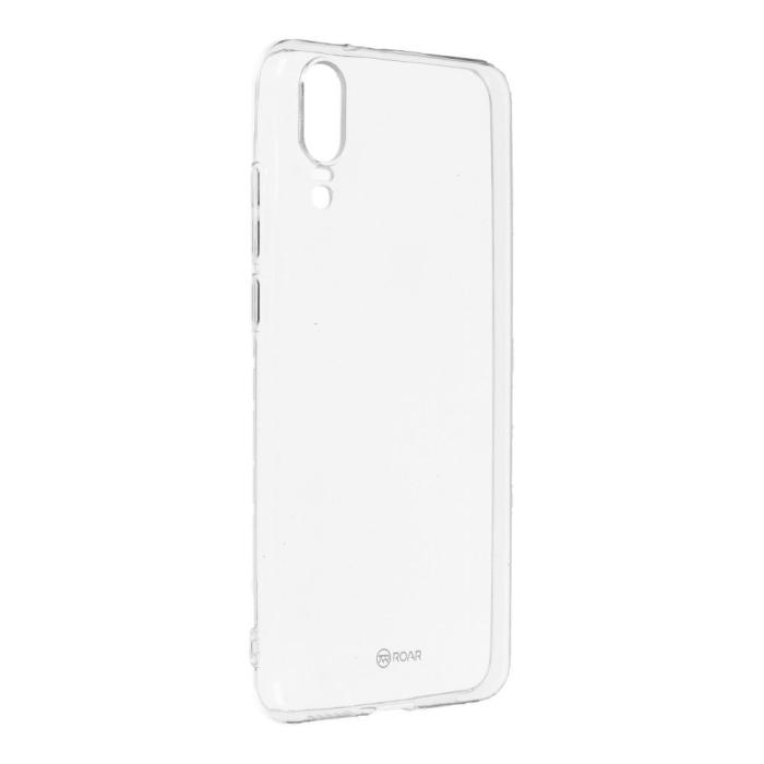 UTGATT1 - Huawei P20 Skal Roar Jelly Mjukplast Transparant