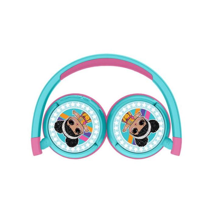 LOL - LOL Junior On-Ear Trådlösa Hörlurar - Rosa/Blå