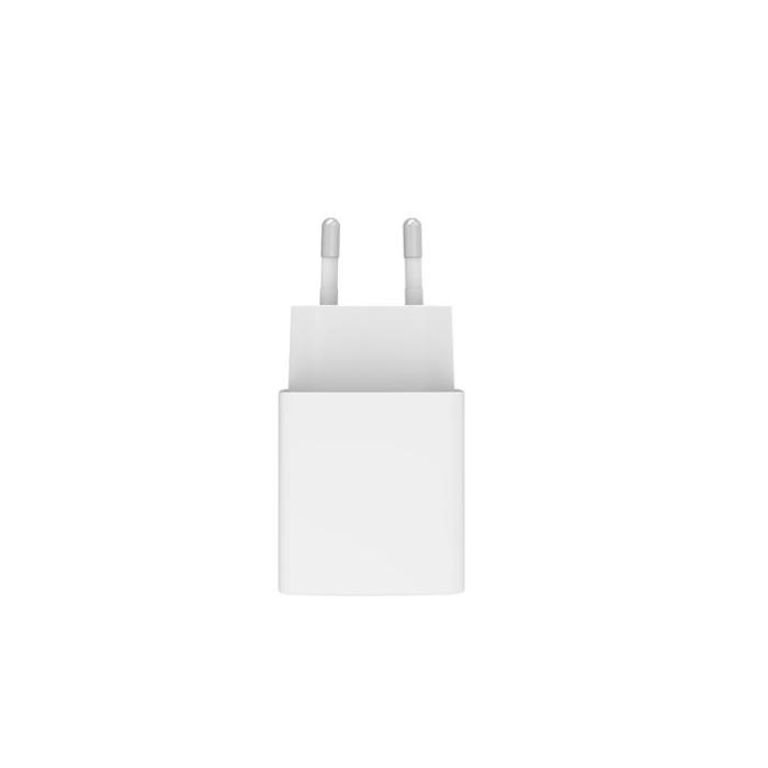 QUALO - QUALO Snabbladdare 30W 1xUSB-C 1xUSB-A Återvinning - Vit
