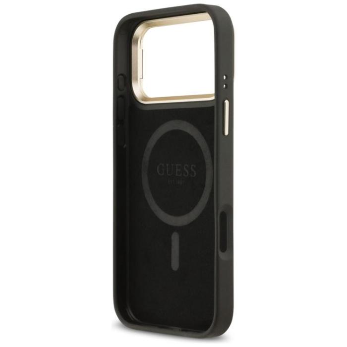 Guess - Guess Mobilskal till iPhone 17 Pro Max MagSafe Triangle Logo & Stand