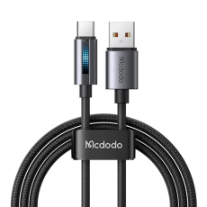 MCDODO - MCDODO USB-A - USB-C 100W Kabel 1.2m 6A CA-5180 - Svart