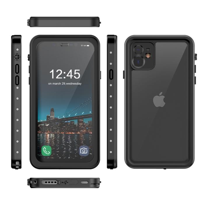 RedPepper - Redpepper Vattentätt Skal till Apple iPhone 11 - Svart