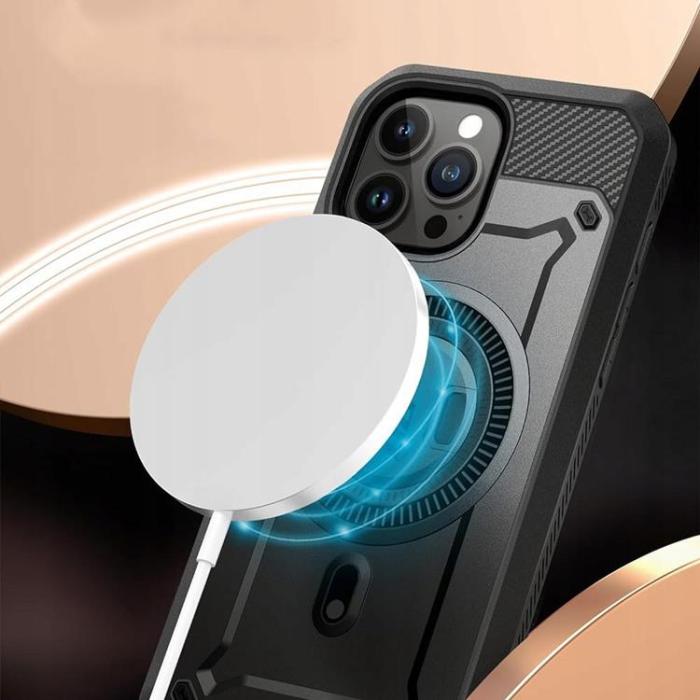SupCase - Supcase iPhone 15 Pro Mobilskal Magsafe UB Pro - Svart