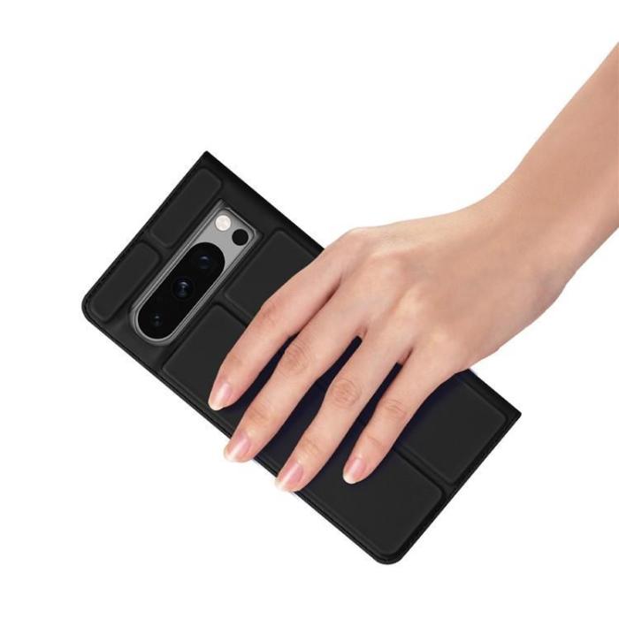 Dux Ducis - Dux Ducis Google Pixel 8 Pro Plånboksfodral Skin Pro - Svart