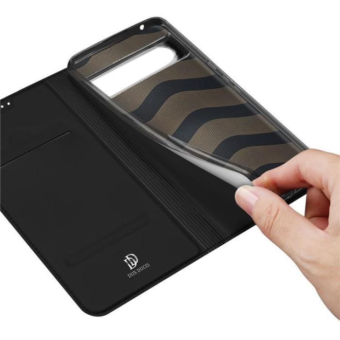 Dux Ducis - Dux Ducis Google Pixel 8 Pro Plånboksfodral Skin Pro - Svart