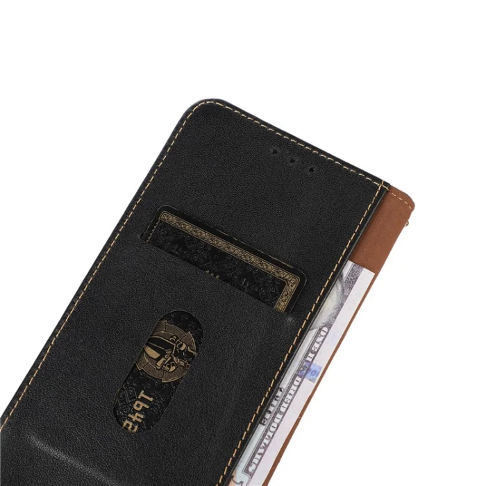 KHAZNEH - KHAZNEH iPhone 17 Pro Max Plånboksfodral Äkta Läder RFID