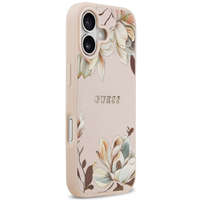 Guess - Guess iPhone 17 Mobilskal Magsafe Classic Logo - Rosa