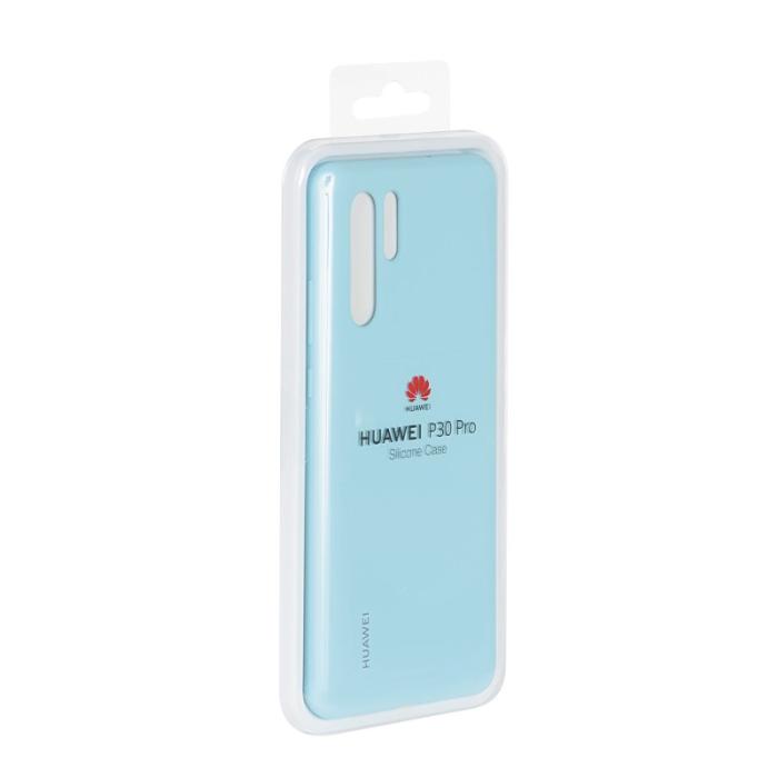 UTGATT5 - Huawei P30 Pro, Silicone Skal - Ljusblå