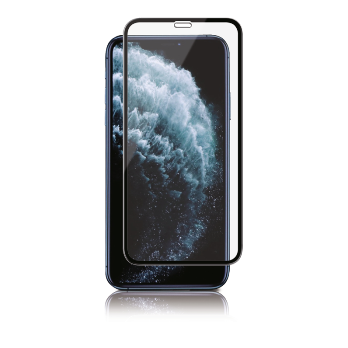 UTGATT1 - Panzer - Curved Silicate Glass till iPhone Xs Max/11 Pro Max - Svart