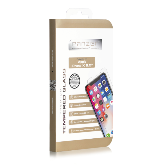 UTGATT1 - Panzer - Härdat Glas iPhone XS Max/11 Pro Max