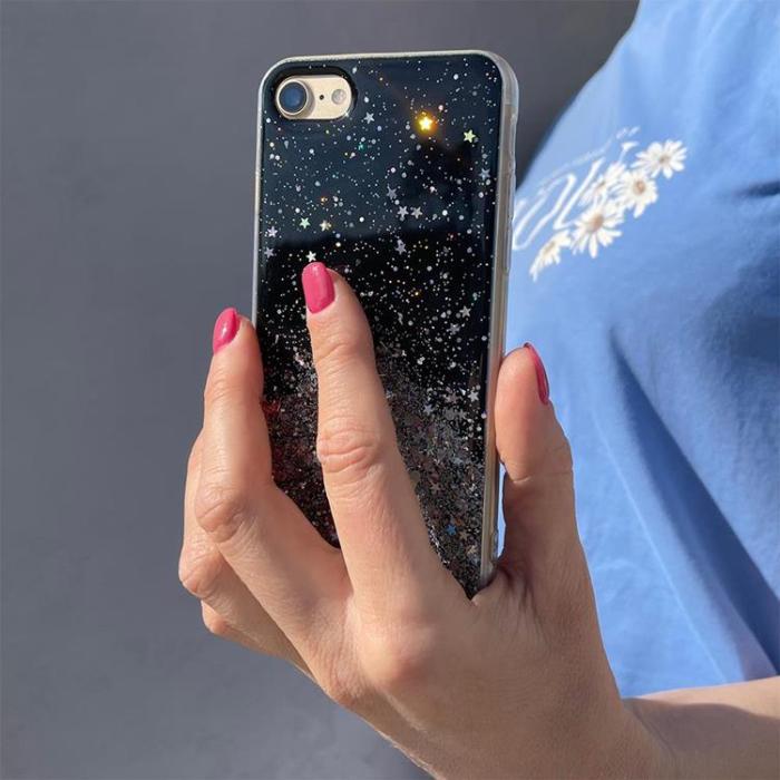 Wozinsky - Wozinsky Star Glitter Shining Skal Galaxy M31s - Rosa