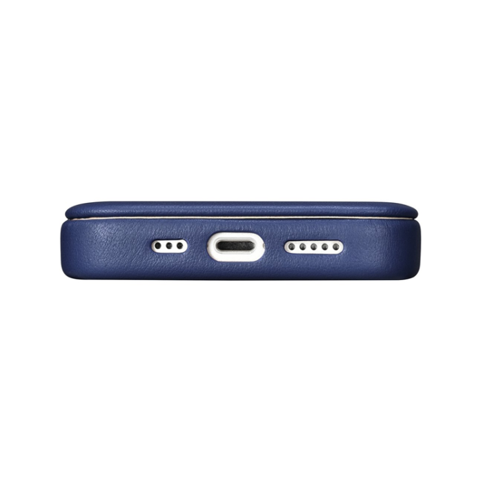 ICARER - iCarer iPhone 14 Pro Max Plånboksfodral MagSafe CE Äkta Läder