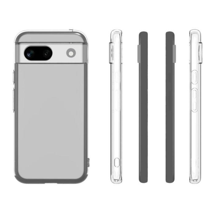 A-One Brand - Google Pixel 8A Mobilskal Thin TPU - Clear