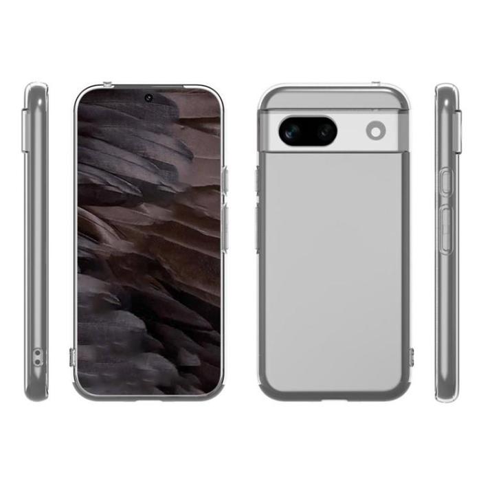 A-One Brand - Google Pixel 8A Mobilskal Thin TPU - Clear