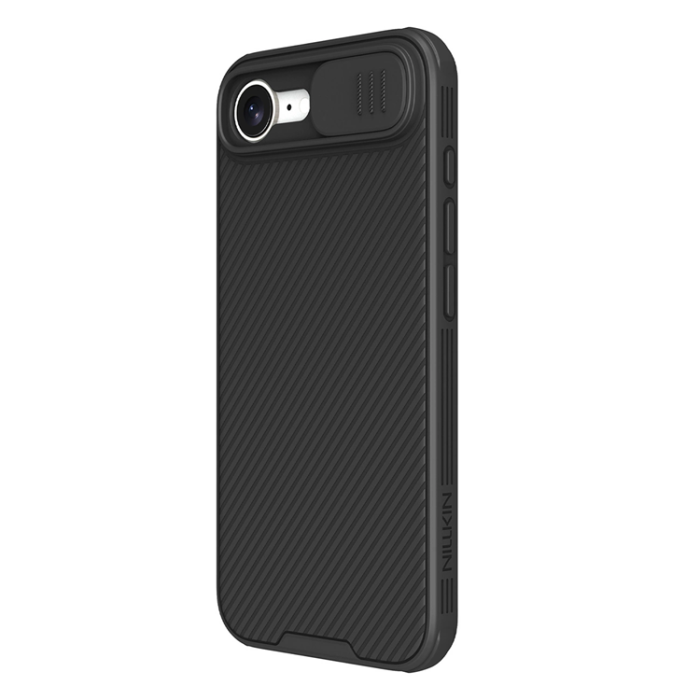 Nillkin - Nillkin iPhone 16e Mobilskal Magsafe Magnetic CamShield Pro - Svart