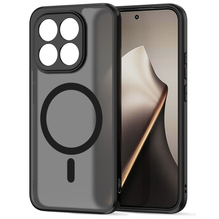 Tech-Protect - Tech-Protect Xiaomi 15T Pro Mobilskal Magsafe Magmat - Matte Svart