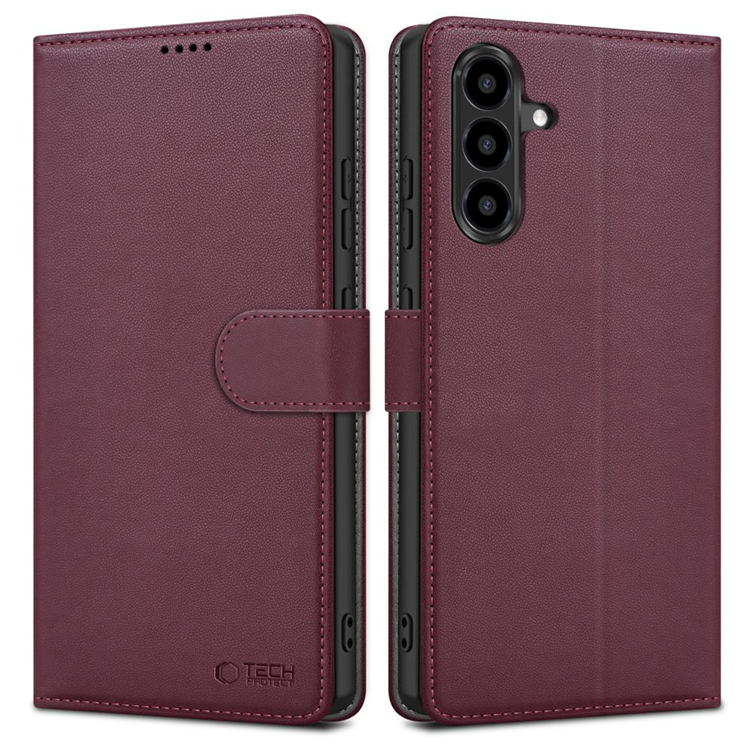 Tech-Protect Plånboksfodral För Galaxy A36/A56/A37 5G - Mulberry