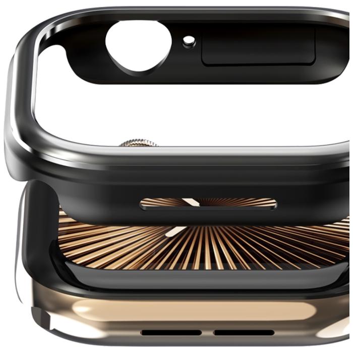 Araree - Araree Apple Watch 10 (42mm) Skal Amy - Gun metal