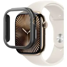 Araree - Araree Apple Watch 10 (42mm) Skal Amy - Gun metal