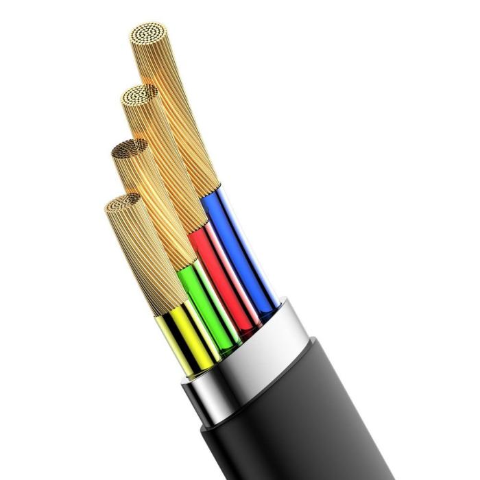 UTGATT5 - BASEUS Sc5A / Qc3.0 USB-C Cable 23Cm Gray