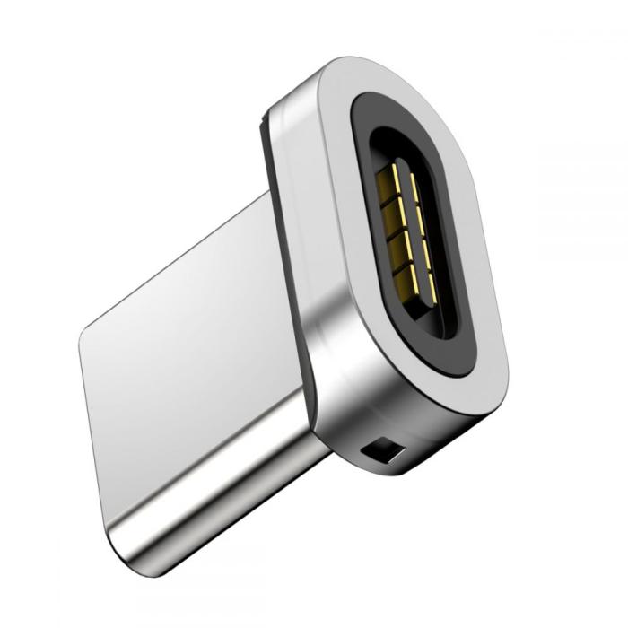 UTGATT5 - Baseus Type-C Magnetic Adapter Silver