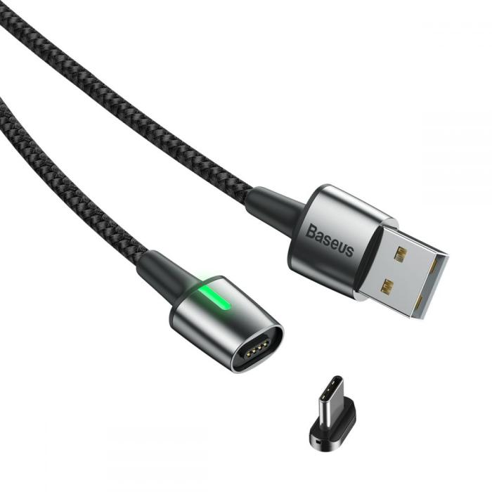 UTGATT5 - Baseus Type-C Magnetic Cable 100 cm Svart