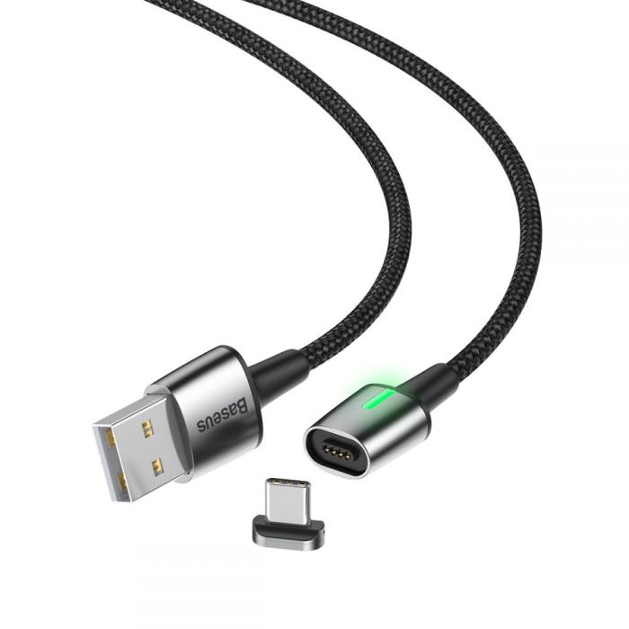 UTGATT5 - Baseus Type-C Magnetic Cable 100 cm Svart