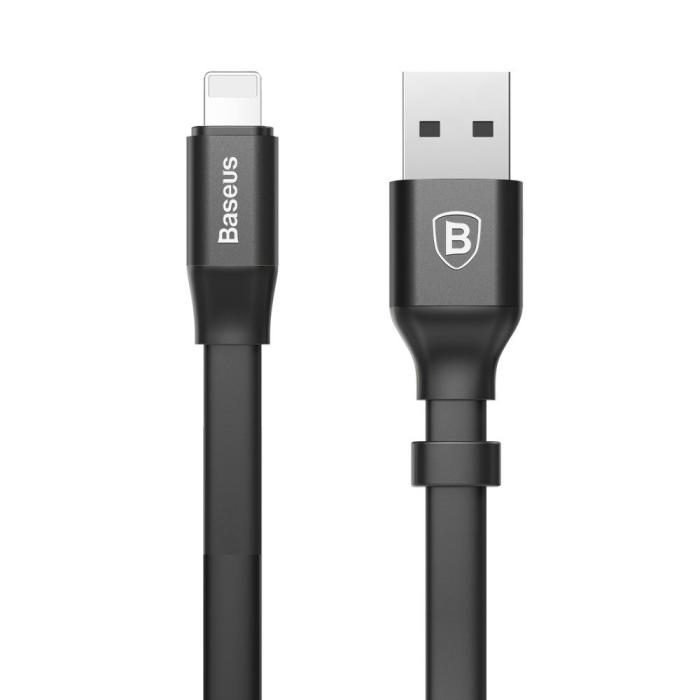 BASEUS - Baseus Vig USB-A till Lightning kabel 2,3m - Grå