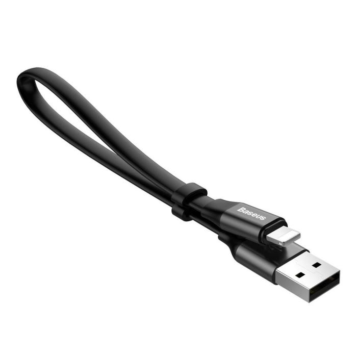 BASEUS - Baseus Vig USB-A till Lightning kabel 2,3m - Grå